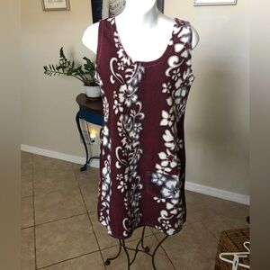 Vintage Y2K Tropical Dress S